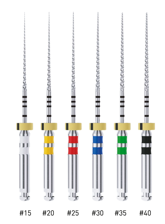 DK-Files (ХВОСТОВИК_15ММ), 21мм, в наборе: 06 15-40, машинные файлы, никель-титан, 6 шт. Eurofile