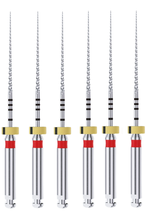 DK-Files (ХВОСТОВИК_15ММ), 21мм, размер 04-25, машинные файлы, никель-титан, 6 шт.Eurofile