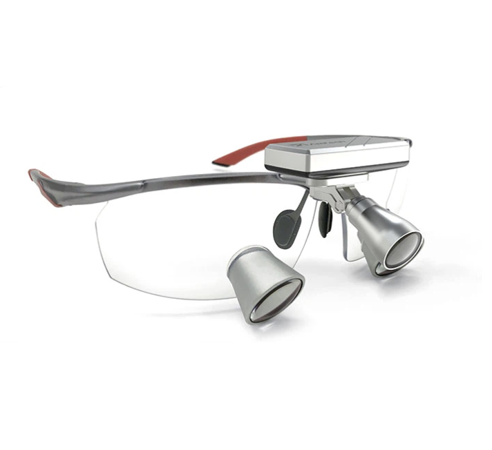 Осветитель светодиодный для бинокулярных луп WHLP01 SILVER