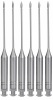 Gates Drills (гейцы), 28мм, размер 2, дрильборы машинные, сталь, 6 шт. Eurofile