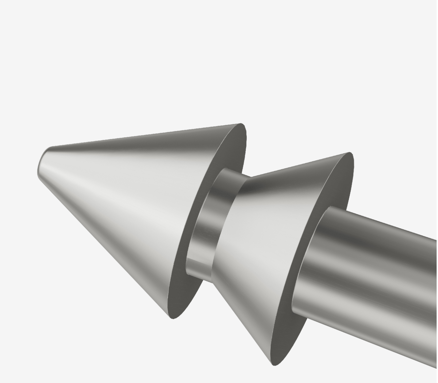 Насадка для RT Scraper двойное копье 0.5L (диаметр 0,5 мм./длина 28 мм.)  1 шт.