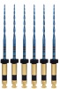 UltraRec Blue 25мм, размер R40, 6 шт., стерильные машинные файлы, Eurofile