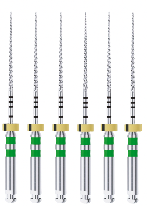 DK-Files (ХВОСТОВИК_15ММ), 21мм, размер 06-35, машинные файлы, никель-титан, 6 шт.Eurofile