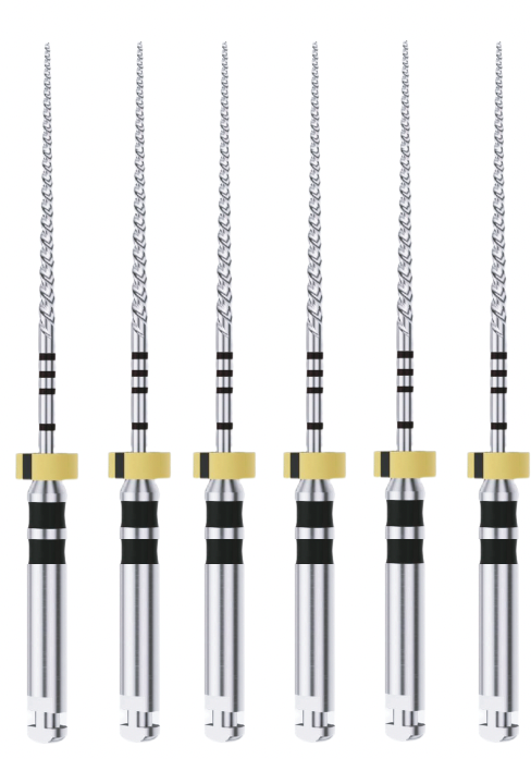 DK-Files (ХВОСТОВИК_15ММ), 21мм, размер 06-40, машинные файлы, никель-титан, 6 шт.Eurofile