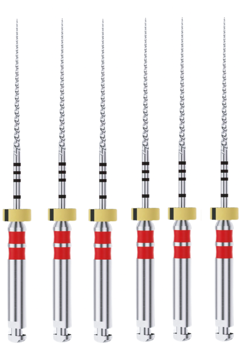 DK-Files (ХВОСТОВИК_15ММ), 21мм, размер 06-25, машинные файлы, никель-титан, 6 шт.Eurofile