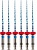 UltraFiles Blue (Heat Activation) 31мм, размер 04-60, машинные файлы, никель-титан, 6 шт.