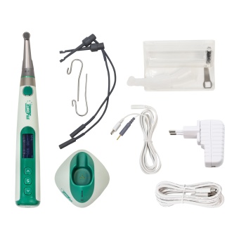 Эндомотор с апекслокатором беспроводной ZR Rap 6:1 Green Eurofile