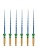 MG3 II Blue, 21мм, размер 04/35, стерильные машинные файлы, никель-титан, 6 шт.